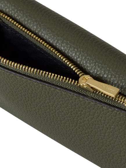 Mulberry Folded Multi-Card Wallet, Juniper Green - view 2, Juniper Green