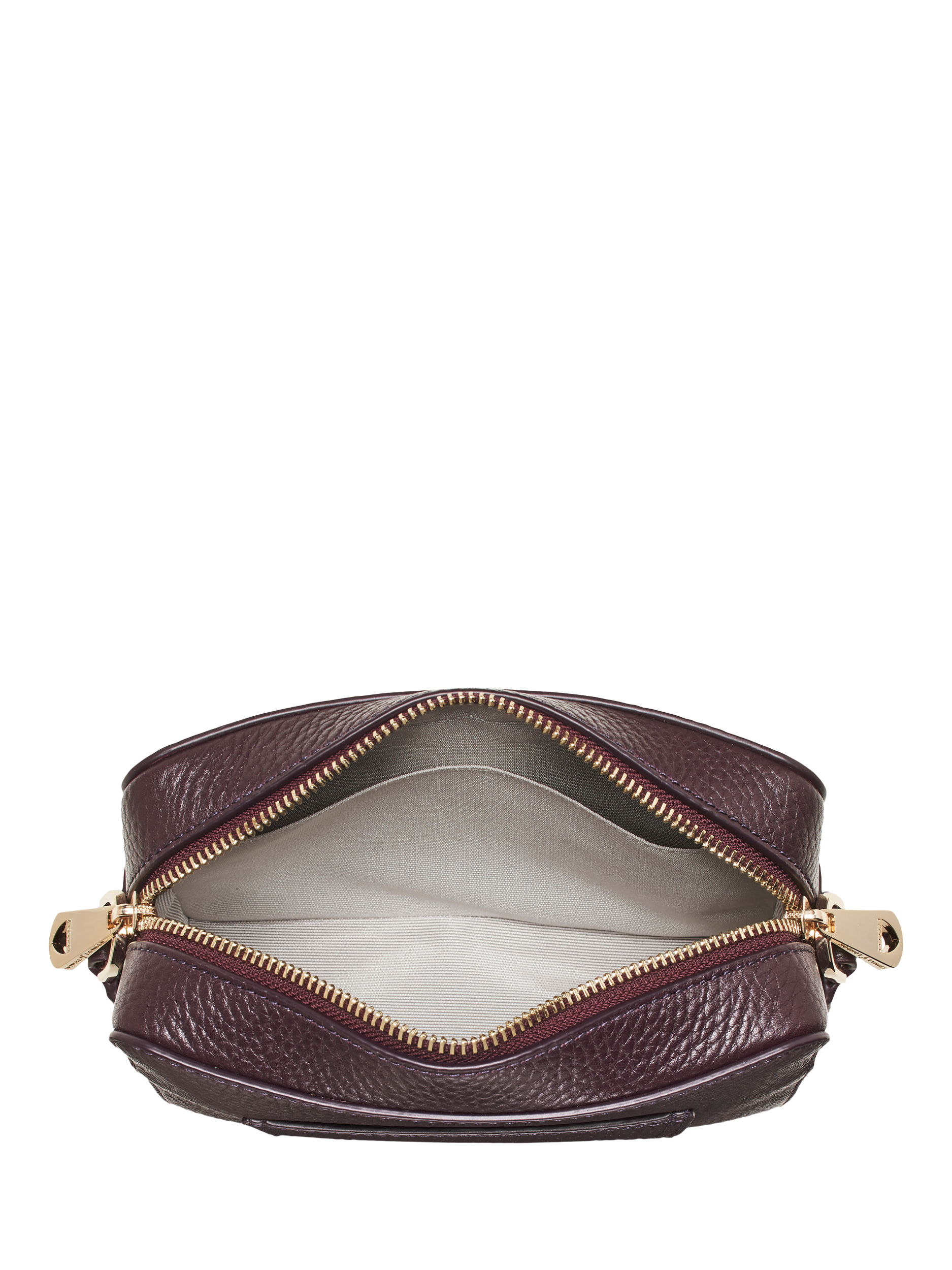 fig london grandma bagブラウン Aspinal of London Leather Crossbody Camera Bag, Fig