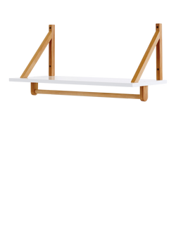 Obaby Maya Nursery Shelf, White/Natural, White/Natural