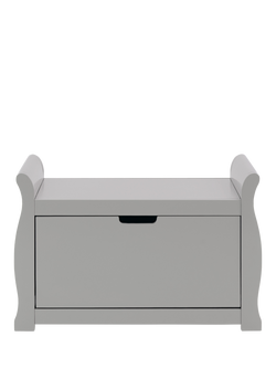 Obaby Stamford Toy Box, Warm Grey, Warm Grey