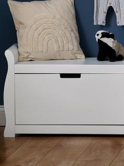 Obaby Stamford Toy Box, White - view 2, White