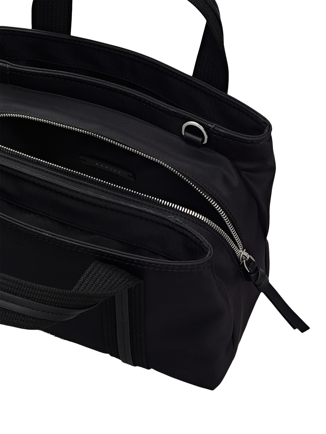Product image 3 of 4, which shows Radley Halley Row Grab Bag, Black