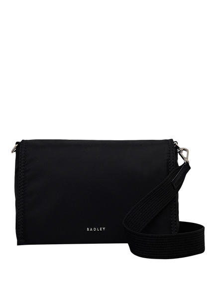 Radley Halley Row Crossbody Bag, Black, Black