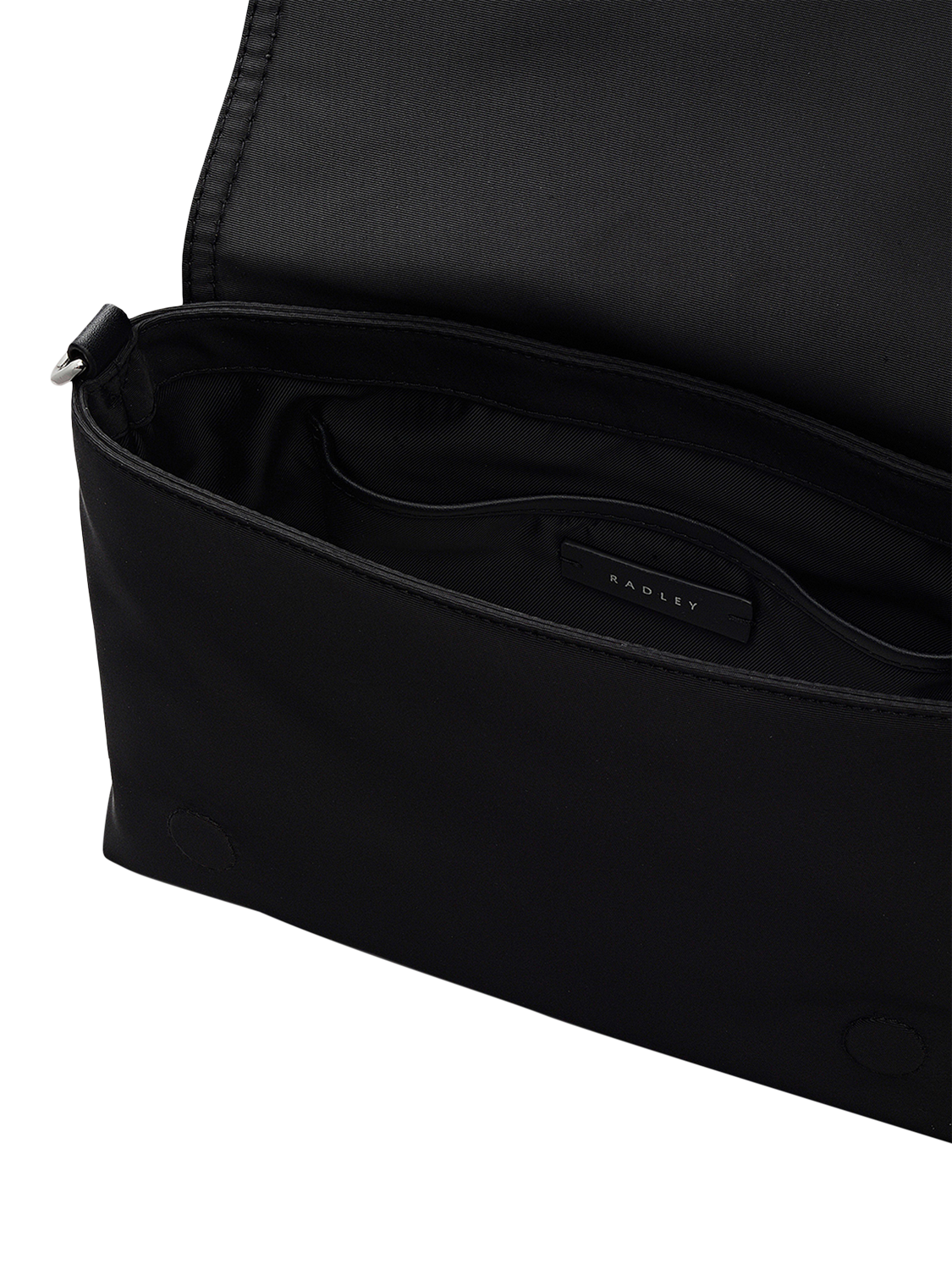 Product image 3 of 4, which shows Radley Halley Row Crossbody Bag, Black