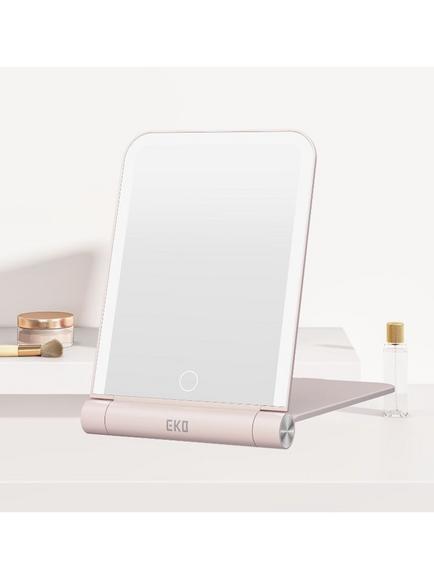 EKO iMira LED Travel Mirror, Pink - view 2, Pink