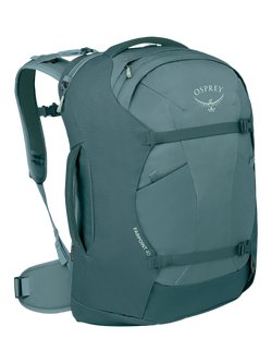 Osprey Farpoint Family Backpack, 40L, Cascade Blue, Cascade Blue