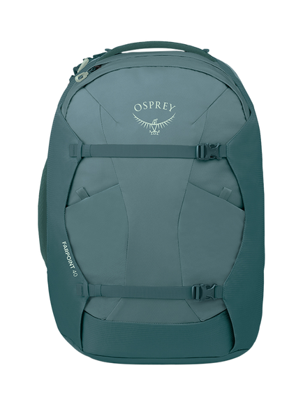 Osprey Farpoint Family Backpack, 40L, Cascade Blue - view 2, Cascade Blue