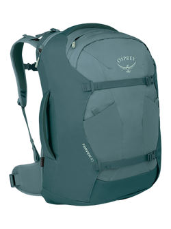 Osprey Farview Family Backpack, 40L, Cascade Blue, Cascade Blue