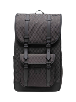 Herschel Supply Co. Little American Backpack 30L, Black Diamond, Black Diamond