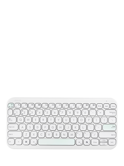 ASUS KW100 Marshmallow Compact Wireless Keyboard, White, White