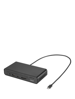 ASUS DC300 Triple Display USB-C Dock, Black, Black