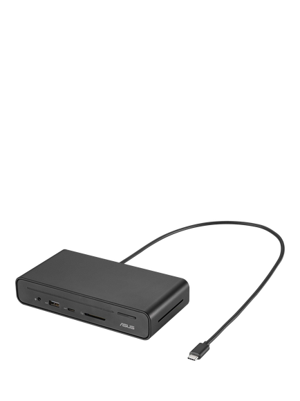 ASUS DC300 Triple Display USB-C Dock, Black, Black