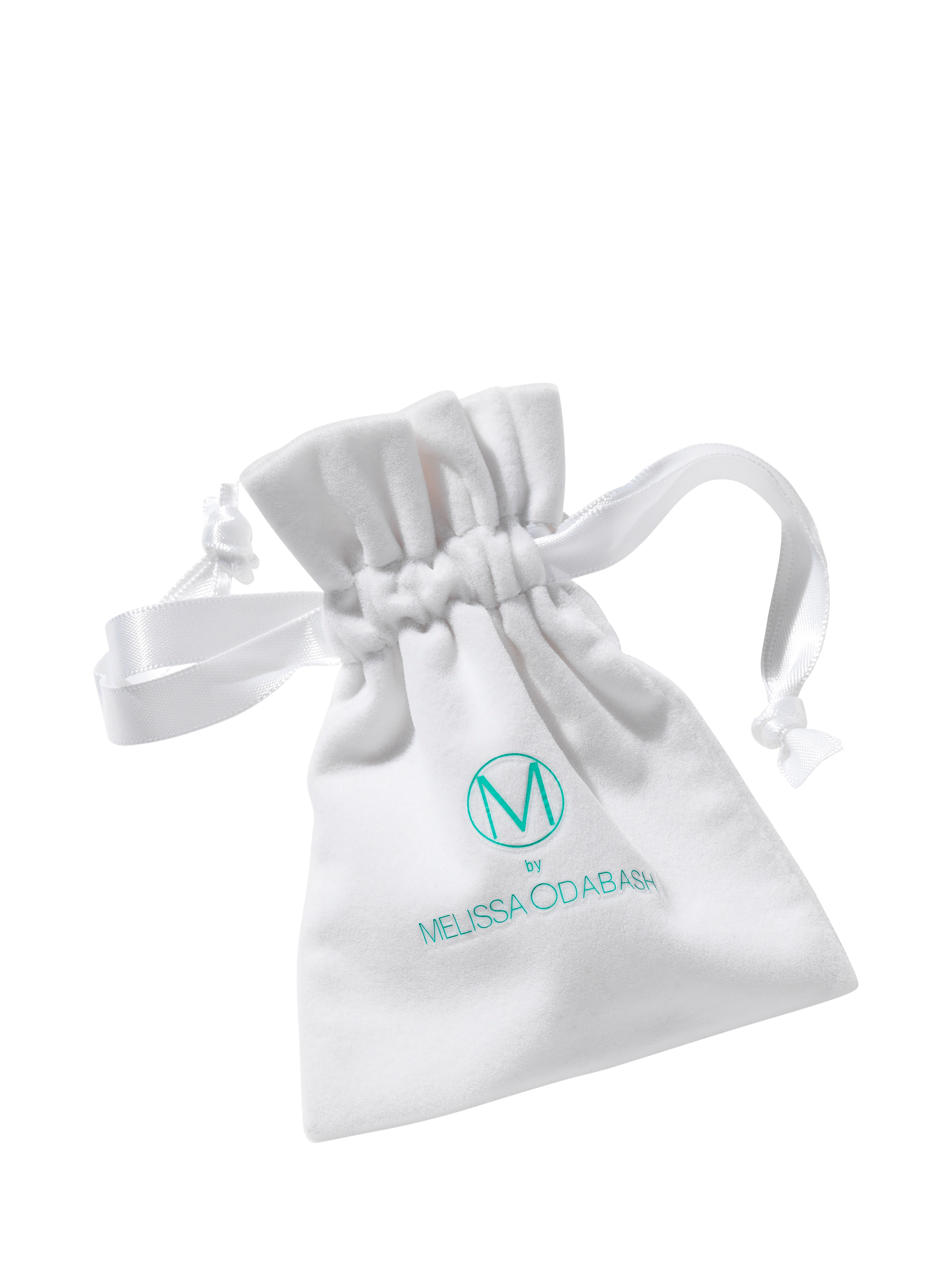 Product image 2 of 2, which shows Melissa Odabash Enamel Star Charm, Gold/Green