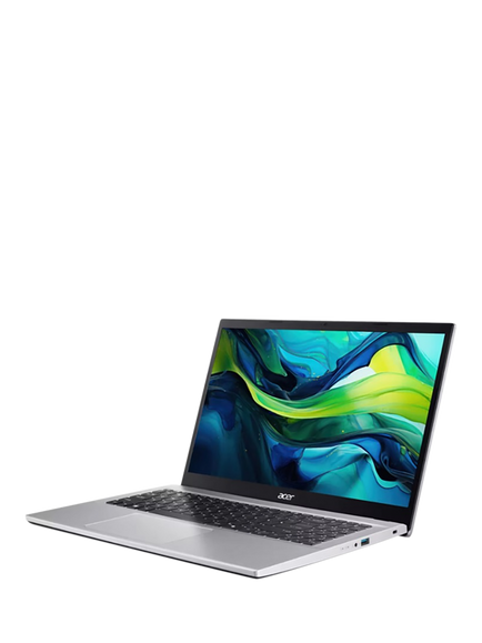 Acer Aspire Go 15 Laptop, AMD Ryzen 7 Processor, 16GB RAM, 512GB SSD, 15.6” Full HD, Silver - view 2, Silver