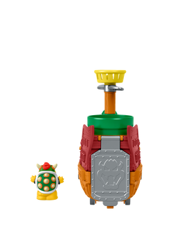 Fisher-Price Little People Super Mario My Mario Bowser's Airship Playset, Multi