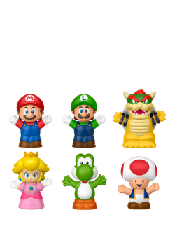 Fisher-Price Little People Super Mario My Mario Figure Set - view 2, Multi