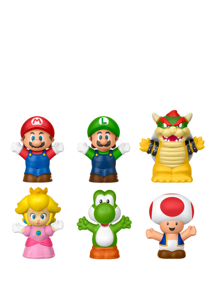 Fisher-Price Little People Super Mario My Mario Figure Set - view 2, Multi