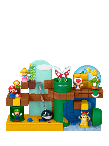 Fisher-Price Little People Super Mario Adventure Playset, Multi