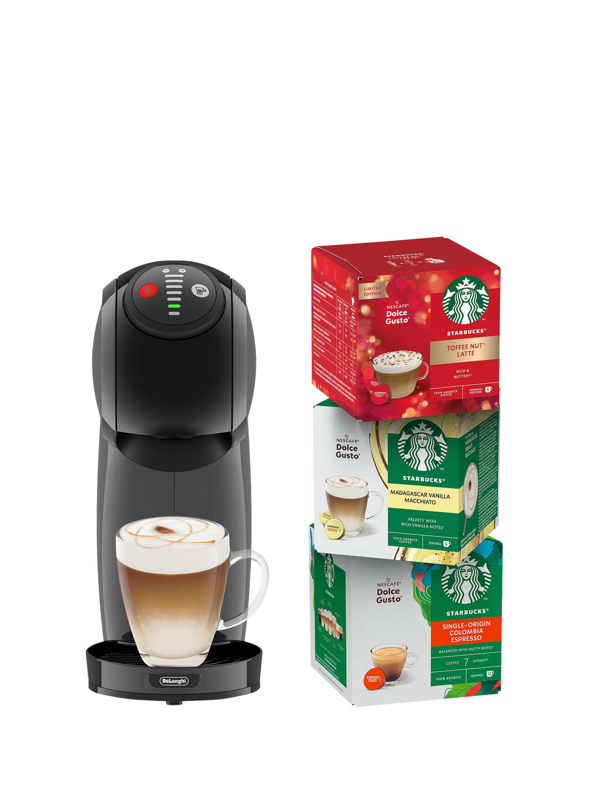 Dolce Gusto Genio S Coffee Machine STARBUCKS® Coffee Gift Set