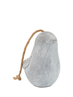 Gallery Direct Concrete Bird Outdoor Doorstop, Grey - view 2, Grey