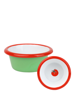 Talking Tables Bon Appetit Tomato Enamel Dip Dish, 8cm, Multi, Multi