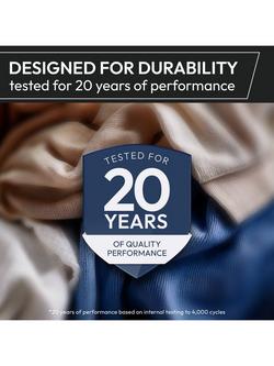 Hoover HBWR 496B8-80 Freestanding Washing Dryer, 9kg/6kg Load, 1400rpm Spin, White - view 2, White