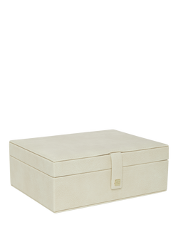 TUTTI Large Jewellery Box, Cream, Cream