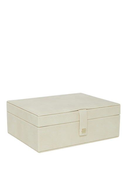 TUTTI Large Jewellery Box, Cream, Cream