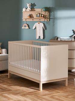 Obaby Astrid Cot Bed, Satin - view 2, Satin