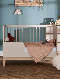 Obaby Astrid Mini Cotbed & Changing Unit Set, Ivory - view 2, Ivory