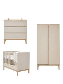Obaby Astrid 3 Piece Room Set, Ivory, Ivory