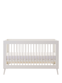 Obaby Maya Cotbed, White, White