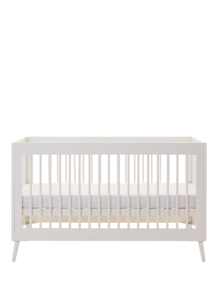 Obaby Maya Cot Bed, Nordic White, White