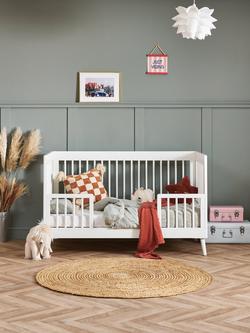 Obaby Maya Cotbed, White - view 2, White