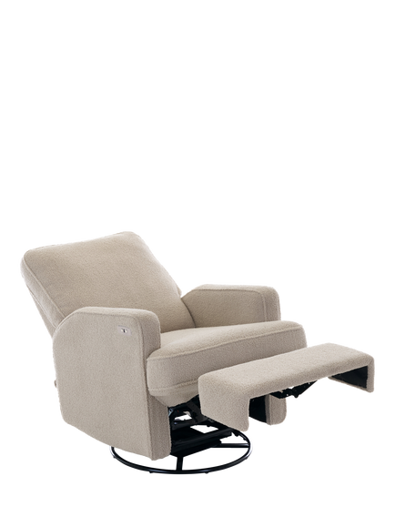 Obaby Madison Electric Recliner Nursery Chair, Truffle, Truffle