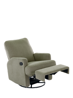 Obaby Madison Recliner Nursery Chair, Teddy Olive, Teddy Olive