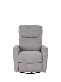 Obaby Savannah Swivel Recliner Nursing Chair, Pebble, Pebble