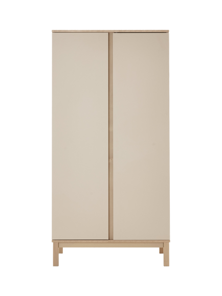 Obaby Astrid Double Wardrobe, Ivory, Ivory