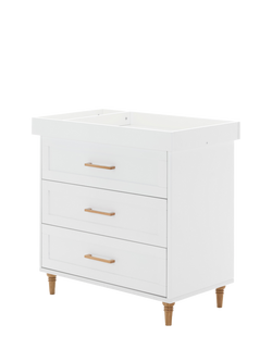Obaby Orla Changing Unit, White, White