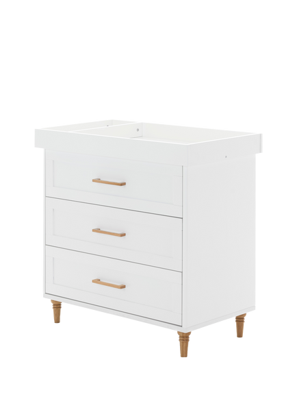 Obaby Orla Changing Unit, White, White