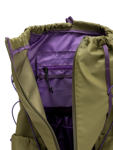 ELLIKER Cautley Flap Over Backpack - view 2, Khaki