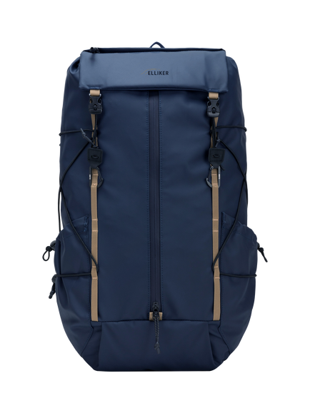 ELLIKER Cautley Flap Over Backpack, Navy