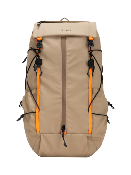 ELLIKER Cautley Flap Over Backpack, Sand