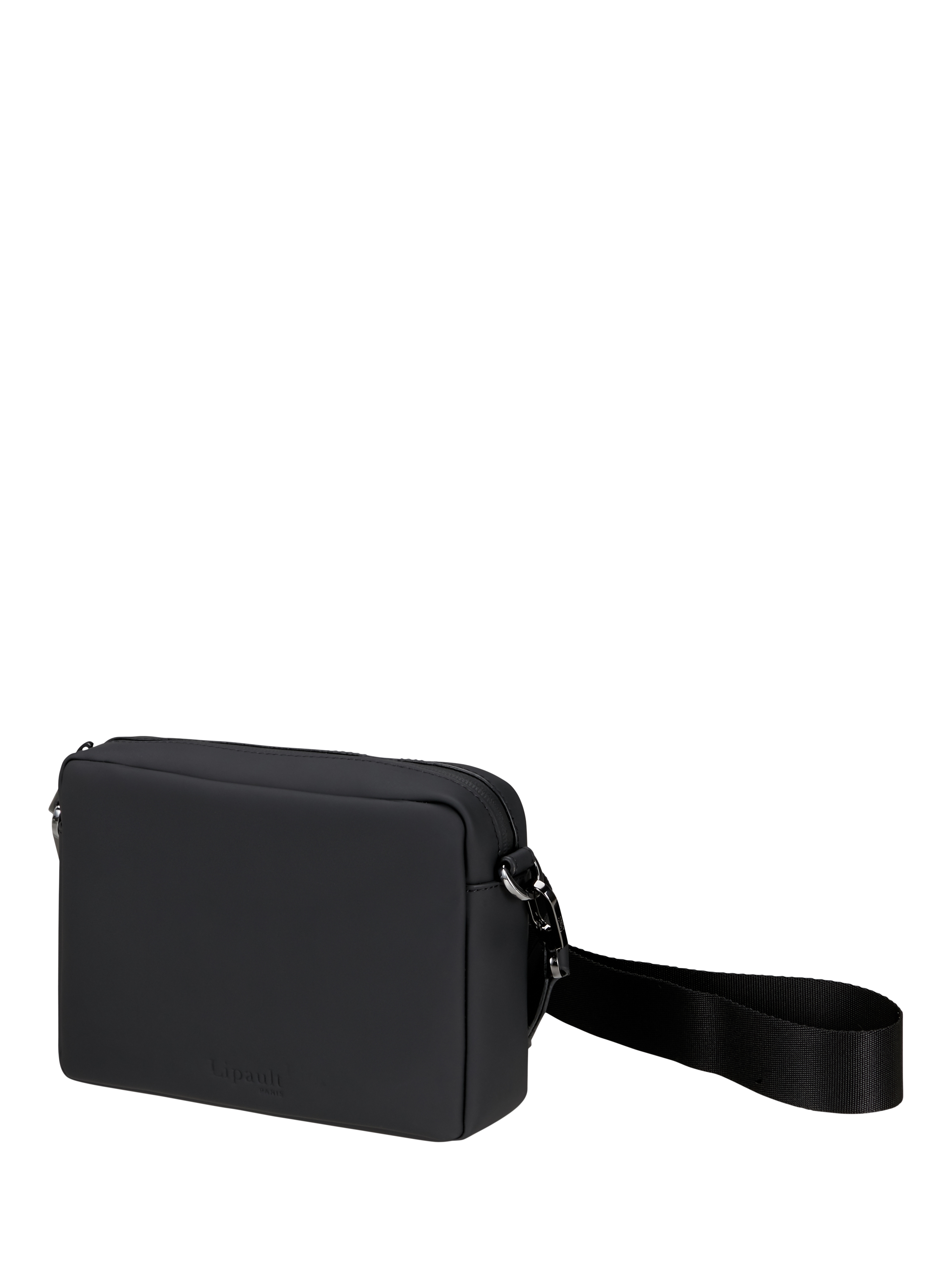 Product image 1 of 5, which shows Lipault LOST IN BERLIN Big Box Crossbody Bag, Black