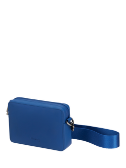 Lipault LOST IN BERLIN Crossbody Box Bag, Blue Me Away