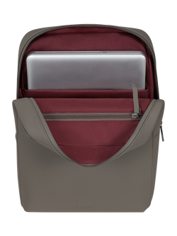 Lipault LOST IN BERLIN Square Backpack, 12L - view 2, Ash Stone