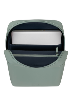 Lipault LOST IN BERLIN Square Backpack, 12L - view 2, Yoga Green