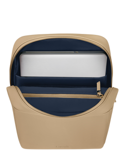 Lipault LOST IN BERLIN Square Backpack, 12L - view 2, Sandstone