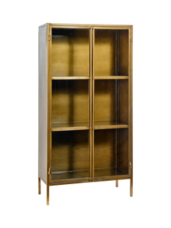 nkuku Ranchi Tall Iron Cabinet, 