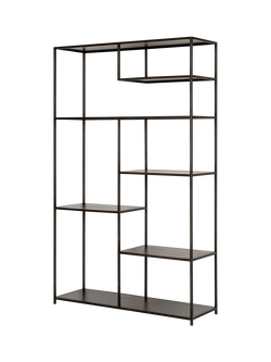 nkuku Tanvi Wide Iron Display Shelf, 